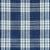 Farmhouse Sample - Schumacher X Vogue Living Mariga Fabric in Delft For Sale - Image 3 of 3