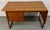 Mid-Century Modern Danish Extending Drop-Leaf Teak Desk For Sale - Image 4 of 17