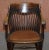 English Oak Spindle Back Office Chair by Ralph Johnson For Sale - Image 3 of 13