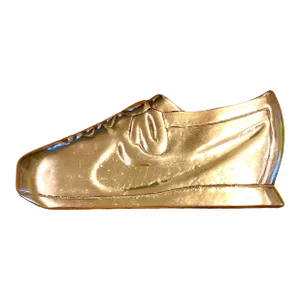 Mid-Century Brass Sneaker/Running Shoe Paperweight