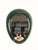 1960s Large Olive Green Teardrop Beveled Mirror by Cristal Arte, Italy, 1960s For Sale - Image 5 of 15