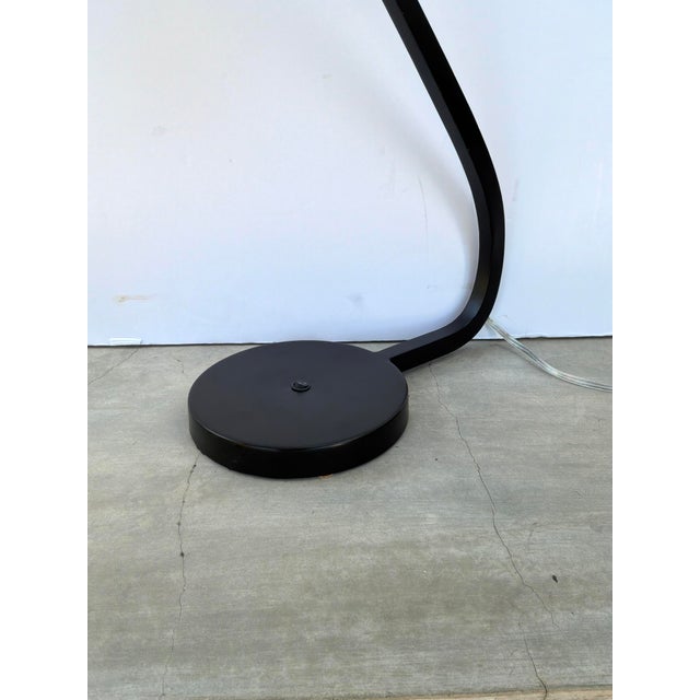 2020s Currey & Co Frey Black Desk Lamp For Sale - Image 5 of 7