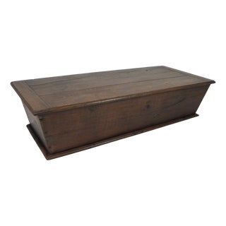 Antique Oak Chest, 1800s For Sale