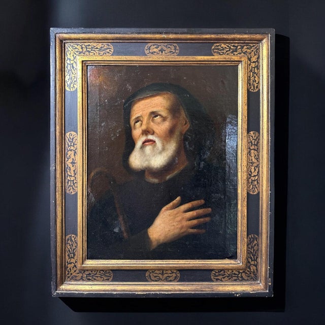 Charitas, 1800s, Oil on Canvas, Framed For Sale - Image 10 of 10