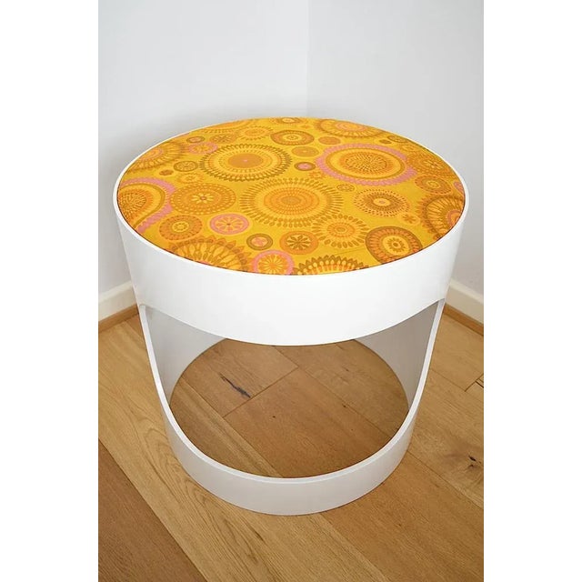Rarely stool made by opal furniture in a very early painted form wood version. with its simple design, this furniture...