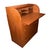 1960s Mid Century Modern Scandinavian Roll Top Secretary Desk For Sale - Image 4 of 9