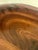 Vintage South African Folk Art Heavy Wood Bowl For Sale - Image 9 of 11