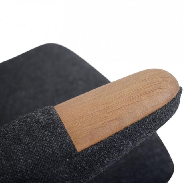 Set of Papa Bear Chair and Ottoman in Grey Hallingdal Fabric by Hans J. Wegner, 2025 For Sale - Image 9 of 18