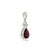 Not Yet Made - Made To Order Natural Garnet Pear Cut Exquisite Pendant, January Birthstone Pendant For Sale - Image 5 of 7