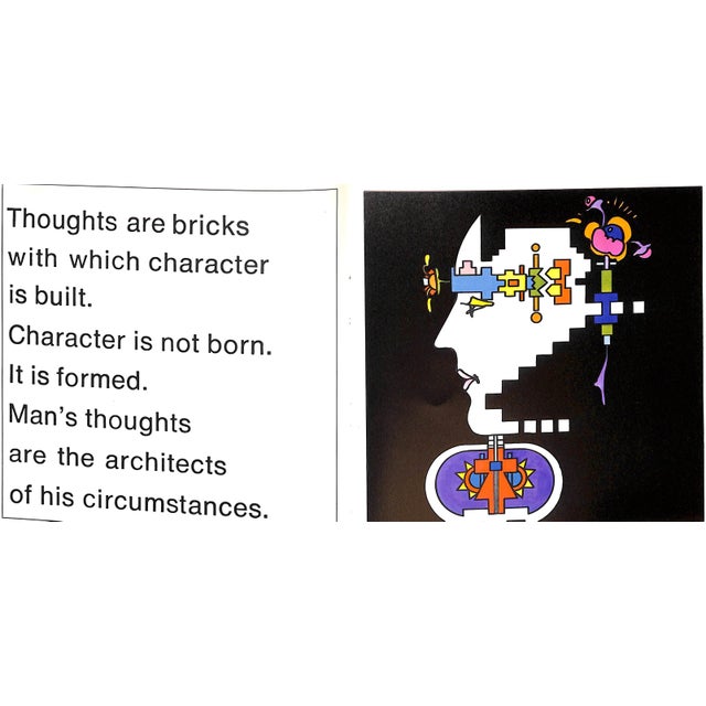 "Thought, With the Words of Swami Sivananda, Himalayas" 1970 Max, Peter For Sale In New York - Image 6 of 8