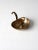 Metal Vintage Brass Heart Shaped Candlestick Holder For Sale - Image 7 of 11