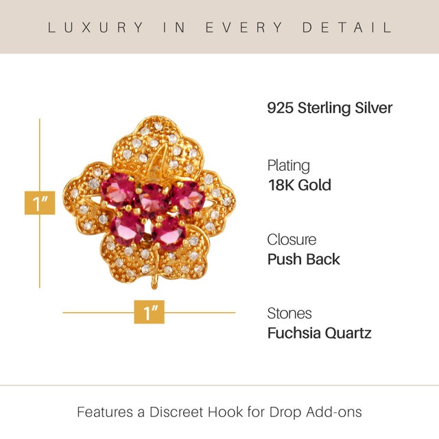 Oslo Studs Push Back- 2 Pieces For Sale In New York - Image 6 of 7