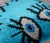 2020s Contemporary Luxury Turquoise Handmade Silk Evil Eye Throw Pillow With Down Insert For Sale - Image 5 of 10
