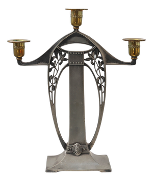 Antique Art Nouveau Candleholder from WMF, 1890s