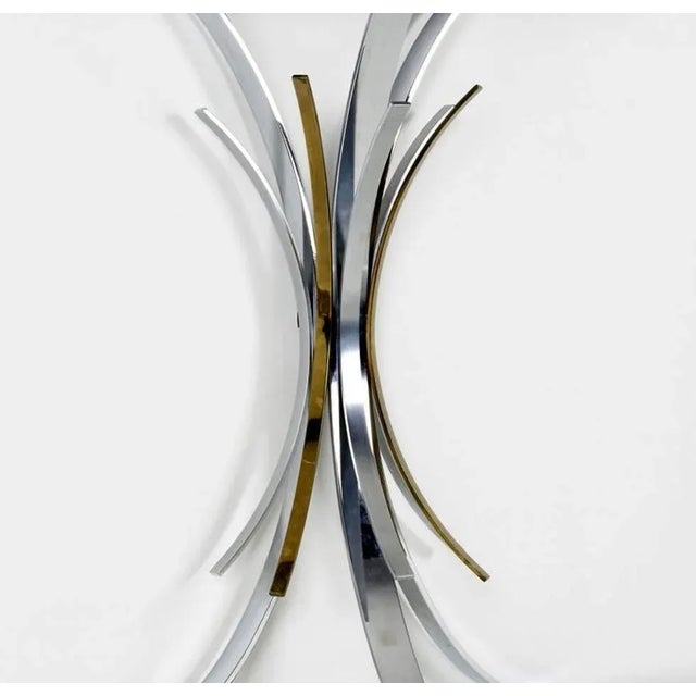 1970s Rare Gerbe Console Table by Maria Pergay For Sale - Image 5 of 6