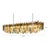 Scenographic italian hand-made chandelier with multicolors strip “listelli”, elements of murano glass. huge rectangular...