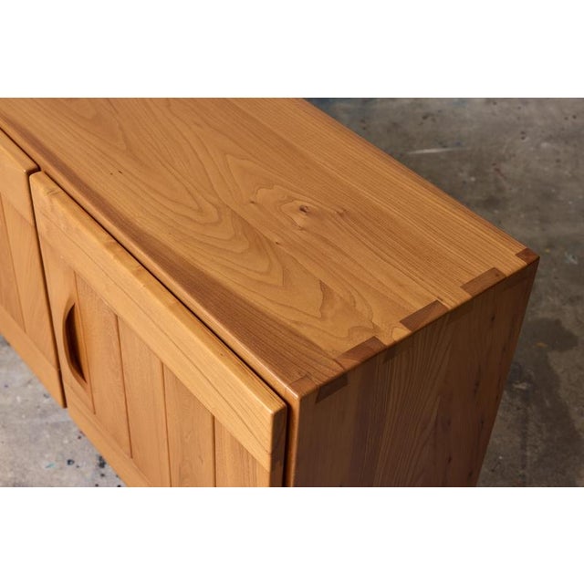 Frech Sideboard in Elm from Maison Regain, 1970s For Sale - Image 9 of 10