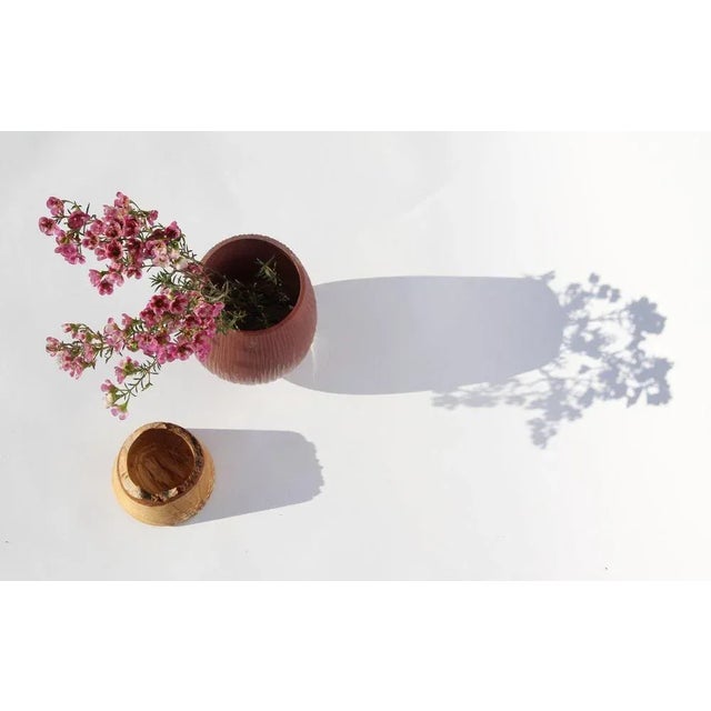 Contemporary Terracota Frida with Fine Cuts Stacking Vase by Pia Wüstenberg For Sale - Image 3 of 6