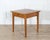 Traditional 19th Century Walnut Side Table with Geometric Parquetry Top and Drawer For Sale - Image 3 of 11