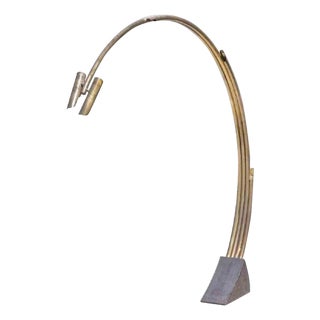 Vintage Brass Floor Lamp by Goffredo Reggiani, Italy, 1970s For Sale