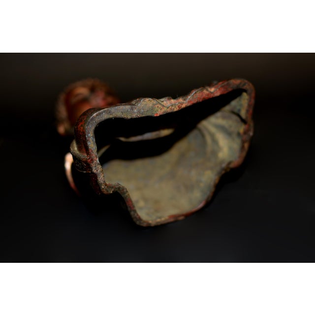 Bronze Cold Painted Baby Buddha Tang Style For Sale - Image 13 of 18