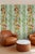 Green Tomato Vine Stripe Grasscloth Wallpaper by House Party | Garden Green | 6 Yards For Sale - Image 8 of 12