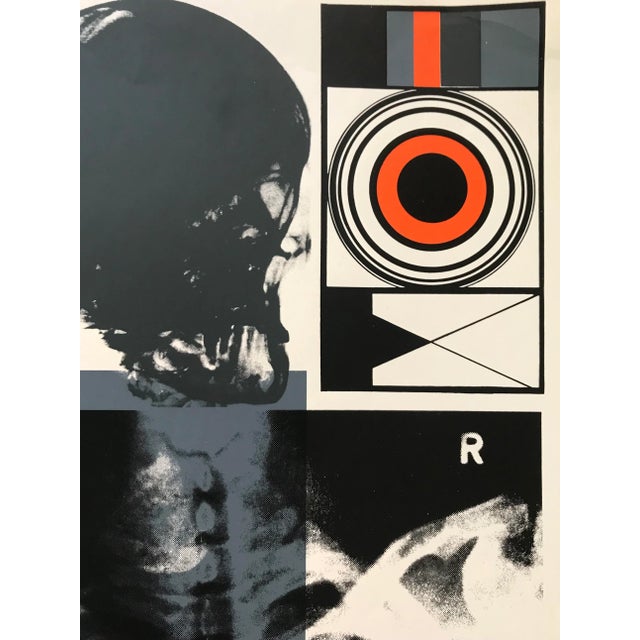 Printmaking Materials 1971 "Spielkarte" German Abstract Modernist Limited Edition Silkscreen Signed Kraus For Sale - Image 7 of 9