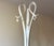 Vintage Hand-Forged Iron Coat Stand in White and Gold, 1950s For Sale - Image 16 of 18