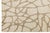 Cream 8x10 Organic Hand-Tufted Wool Area Rug - Sand & Cream Modern Abstract For Sale - Image 8 of 10