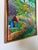 Vintage Michelet Haitian Folk Art Tropical Village Scene Landscape Oil Painting – Framed For Sale - Image 12 of 16