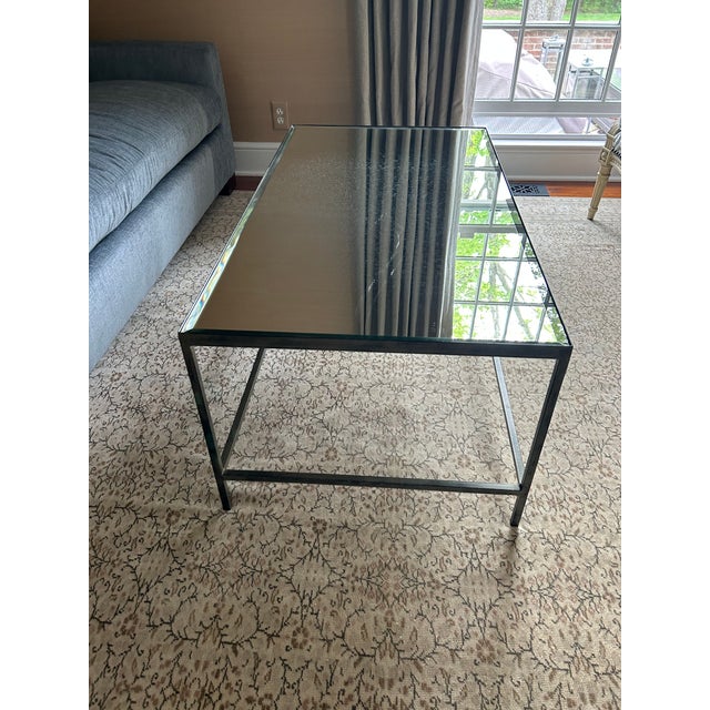 Oly Studio Metal & Mirrored Modern Coffee Table by Oly For Sale - Image 4 of 11