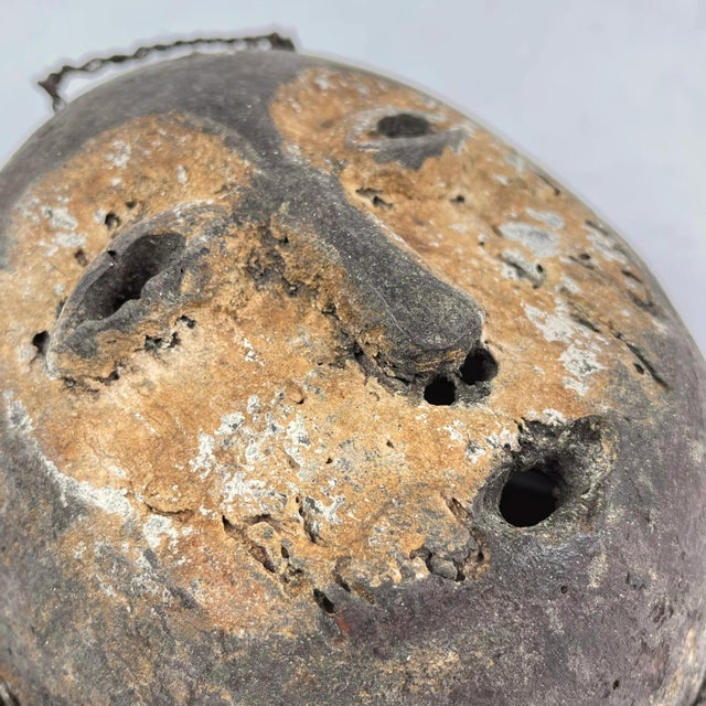 African Early 20th Century Lengola Fetish Mask For Sale - Image 3 of 7