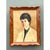 Wood Vintage 1968 Signed Portrait Painting For Sale - Image 7 of 12