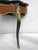 Wood Antique 19th Century Napoleon III Style Console Table W/ Gilt Metal Mounts & Medallions For Sale - Image 7 of 15