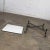 White Post-Modern Low Coffee Table or End Table White Laminate & Metal on Casters Style Brian Kaneodern For Sale - Image 8 of 11