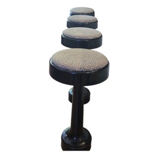 1930s Chicago Foundry Diner Stools For Sale