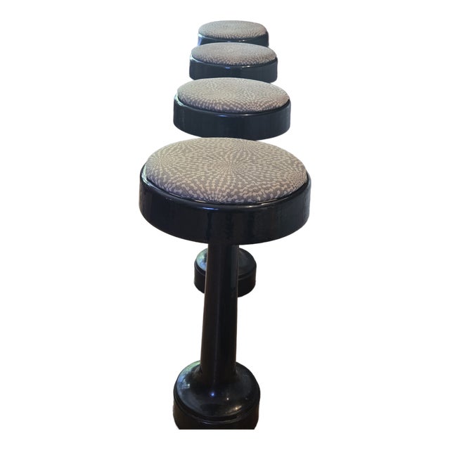 1930s Chicago Foundry Diner Stools For Sale