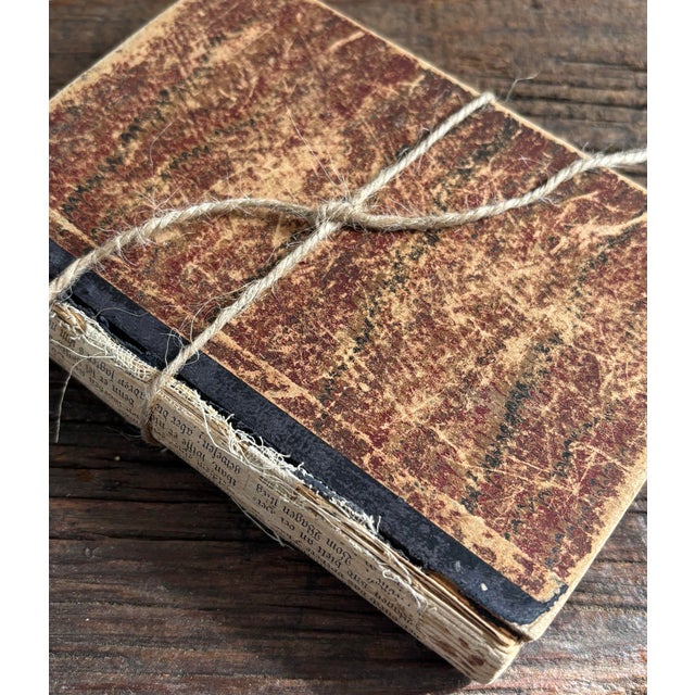 Antique 1892 German Marbled Book -Martin Luthers For Sale - Image 12 of 12