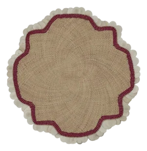 Johanna Ortiz Uncu Red Pichima Placemat, Set of 2