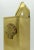 Figurative Brass Clamshell Motif Matchstick Holder For Sale - Image 3 of 4