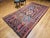 Antique Caucasian Kazak Kilim, Handwoven Wool, Geometric Design, Terracotta & Turquoise, 6x11 For Sale - Image 10 of 18