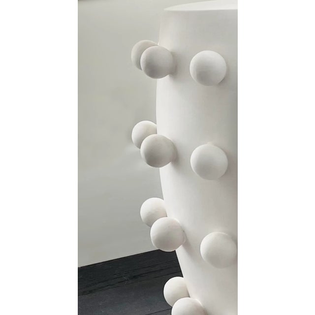 Contemporary Pair of Original Large Kelly Wearstler Contemporary Ceramic Table Lamps For Sale - Image 3 of 8