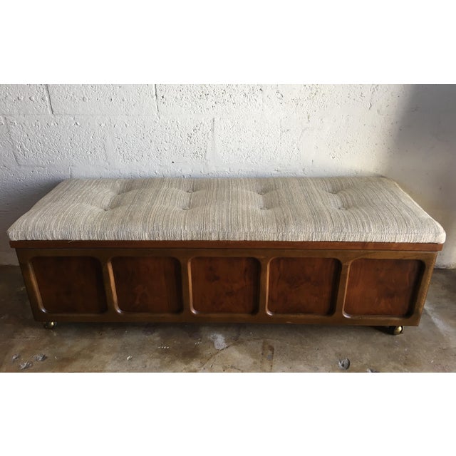 Vintage Mid Century Modern Lane Cedar Chest/ Bench Chairish