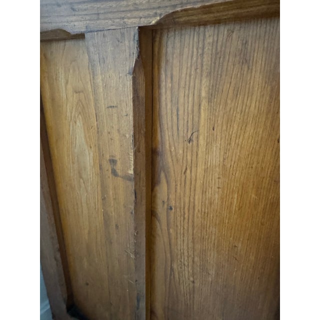 Antique Hamilton Printer’s Flat File Cabinet With 17 Drawers For Sale In Pittsburgh - Image 6 of 12