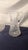 This is a stunning, authenticated three-piece serving set crafted from high-quality 24% lead crystal. Each piece features...