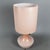 Modern Large Vintage Opal Glass Pink Table Lamp Bohemia Crystalex, 1970s For Sale - Image 3 of 15