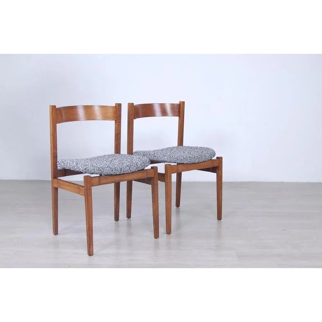 Mid-Century Modern Set of Model 101 Chairs by Gianfranco Frattini for Cassina For Sale - Image 3 of 14