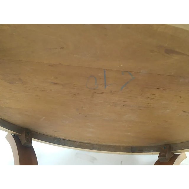 Art Deco Salon Table, France, 1920s For Sale - Image 10 of 12