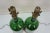 Mid 20th Century 2 Vintage Green Glass Magnum Wine Bottle Table Lamps Pair For Sale - Image 11 of 11