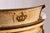 Dorothy Draper Pair of Rare Vintage Dorothy Draper Fairmont Hotel Crown Room Chairs For Sale - Image 4 of 9